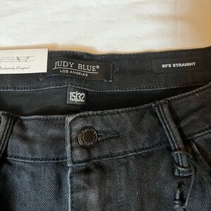Judy Blue Dark Wash 90's Straight Jeans